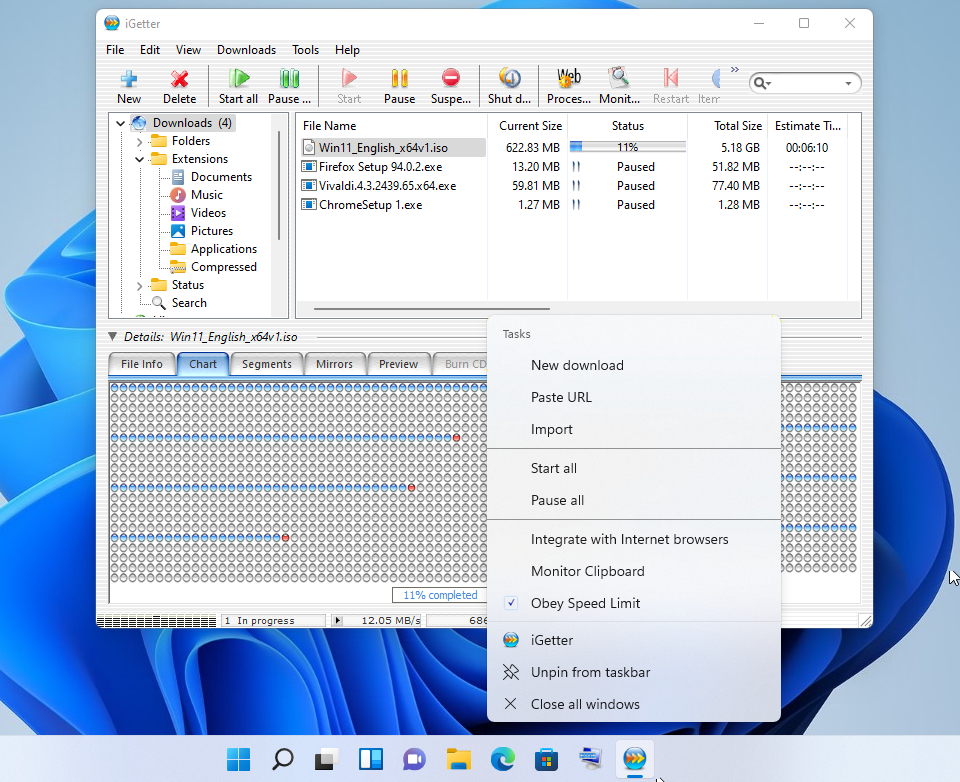 iGetter Windows 11 download